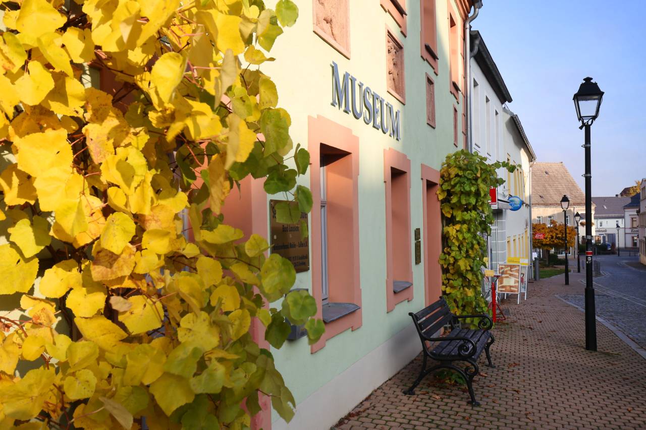 die Front des Kur- und Stadtmuseum Bad Lausick